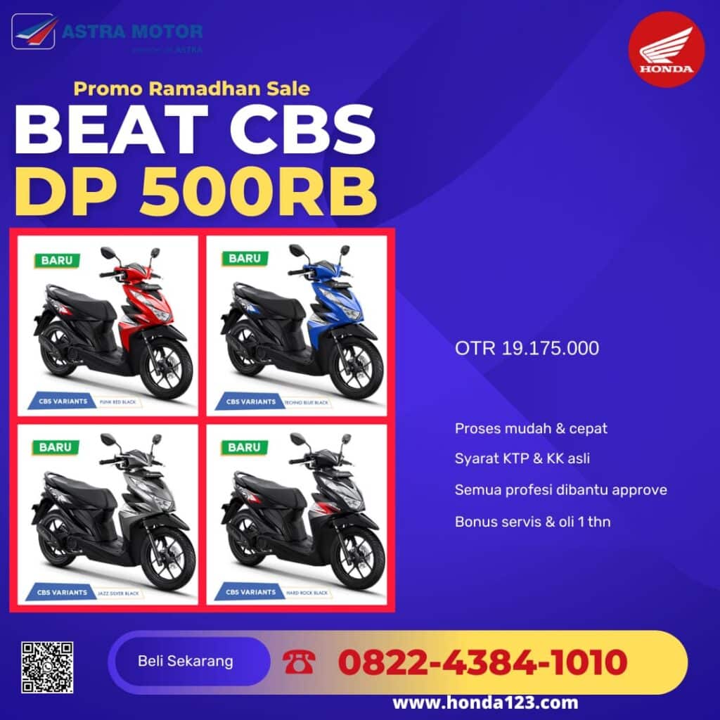 Harga Kredit Motor Honda Demak - Brosur Promo Motor Honda Promo Terbaru